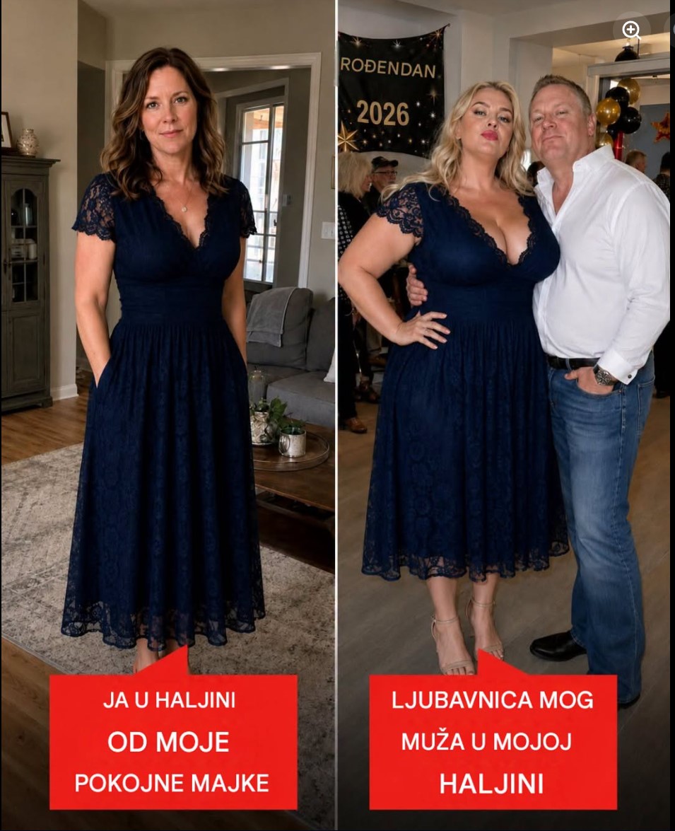 Nosila je haljinu moje pokojne majke, a onda je našla poruku u džepu
