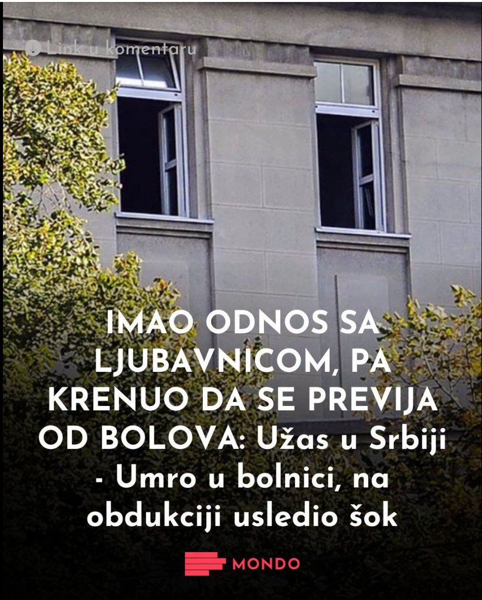 Neobičan slučaj iz Srbije: Istraga otkrila neočekivan uzrok smrti muškarca