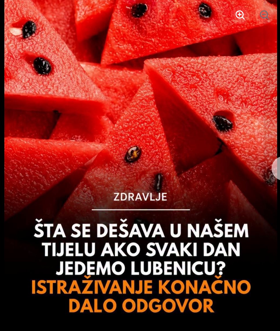 Šta se dešava organizmu ako svakog dana jedete lubenicu? Istraživanja otkrivaju moguće koristi