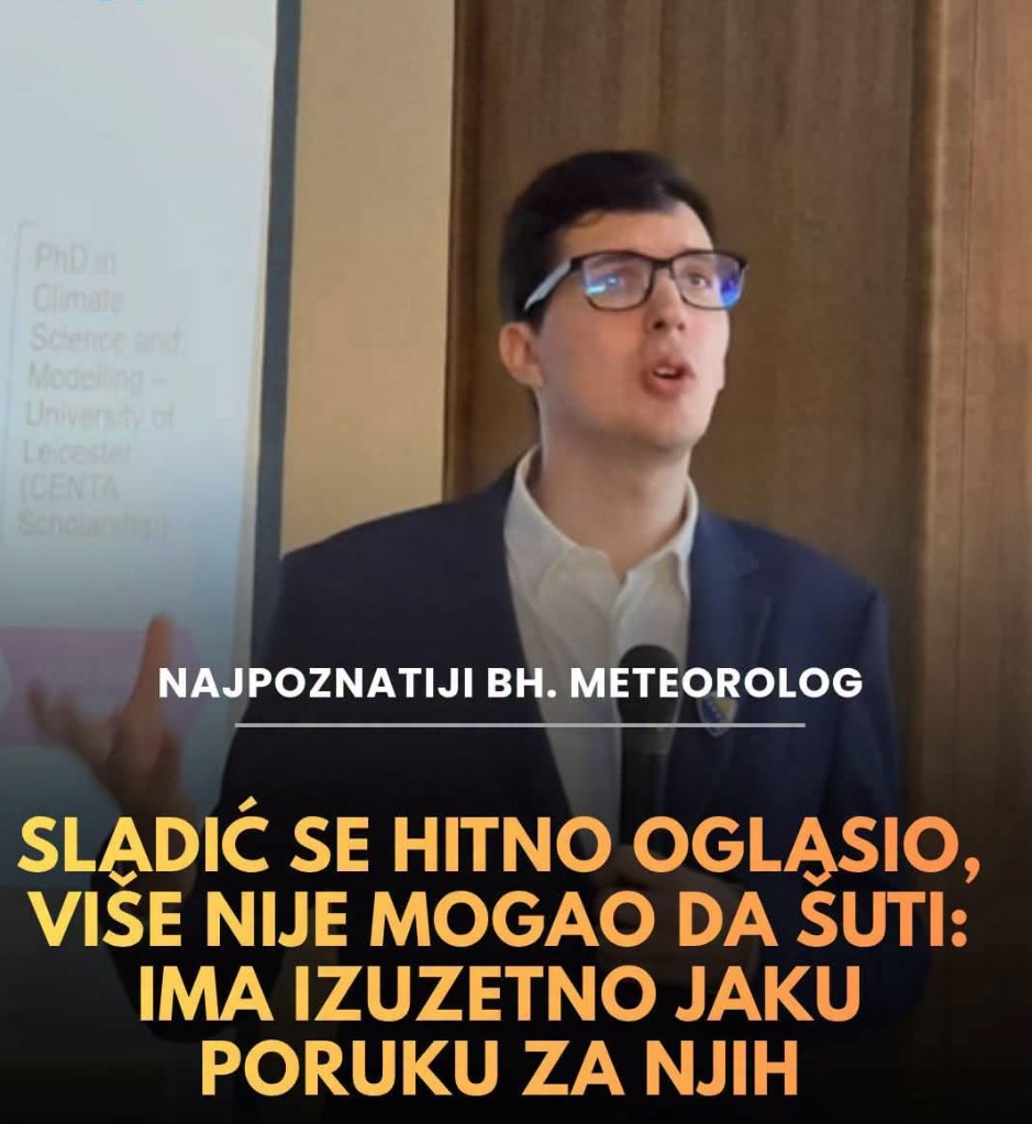 Sladić se hitno oglasio: Više nije mogao da šuti, ima izuzetno jaku poruku za njih