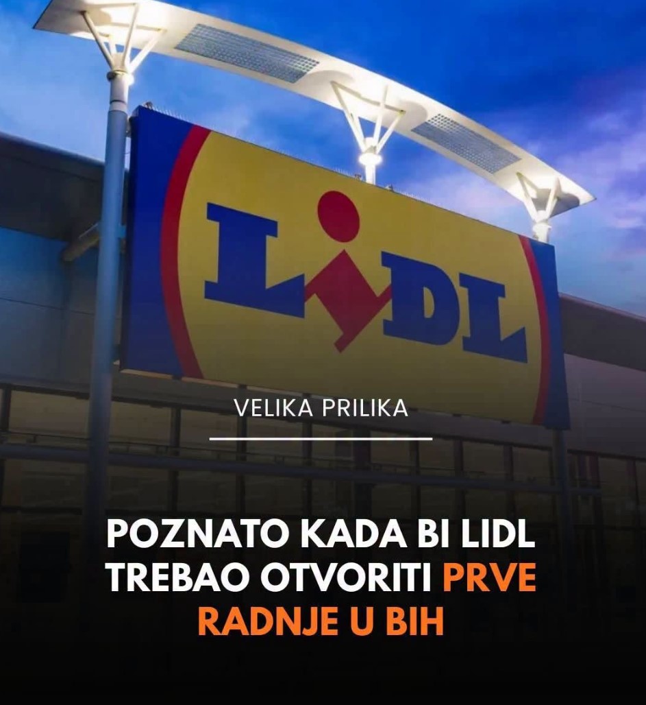 Poznato kada bi Lidl trebao otvoriti prve radnje u BiH