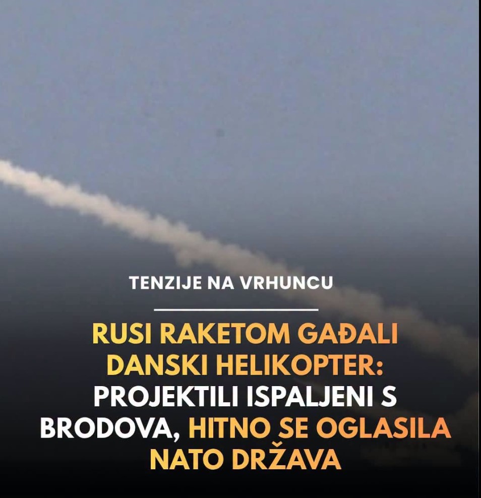 Incident na Baltiku: Ruska fregata ispalila signalne rakete blizu danskog vojnog helikoptera