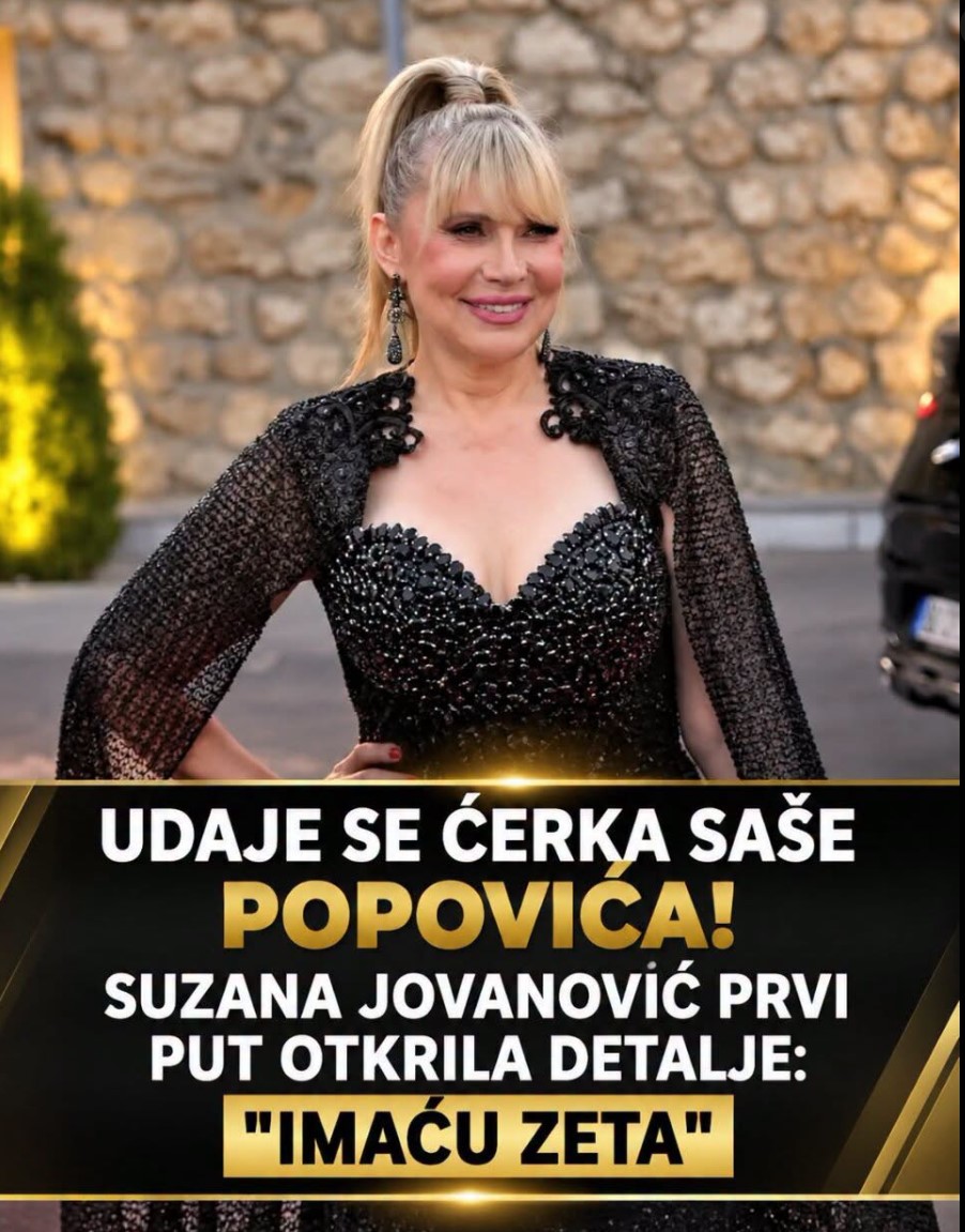 Ćerka Saše Popovića i Suzane Jovanović uskoro se udaje: Pevačica otkrila ko je budući zet