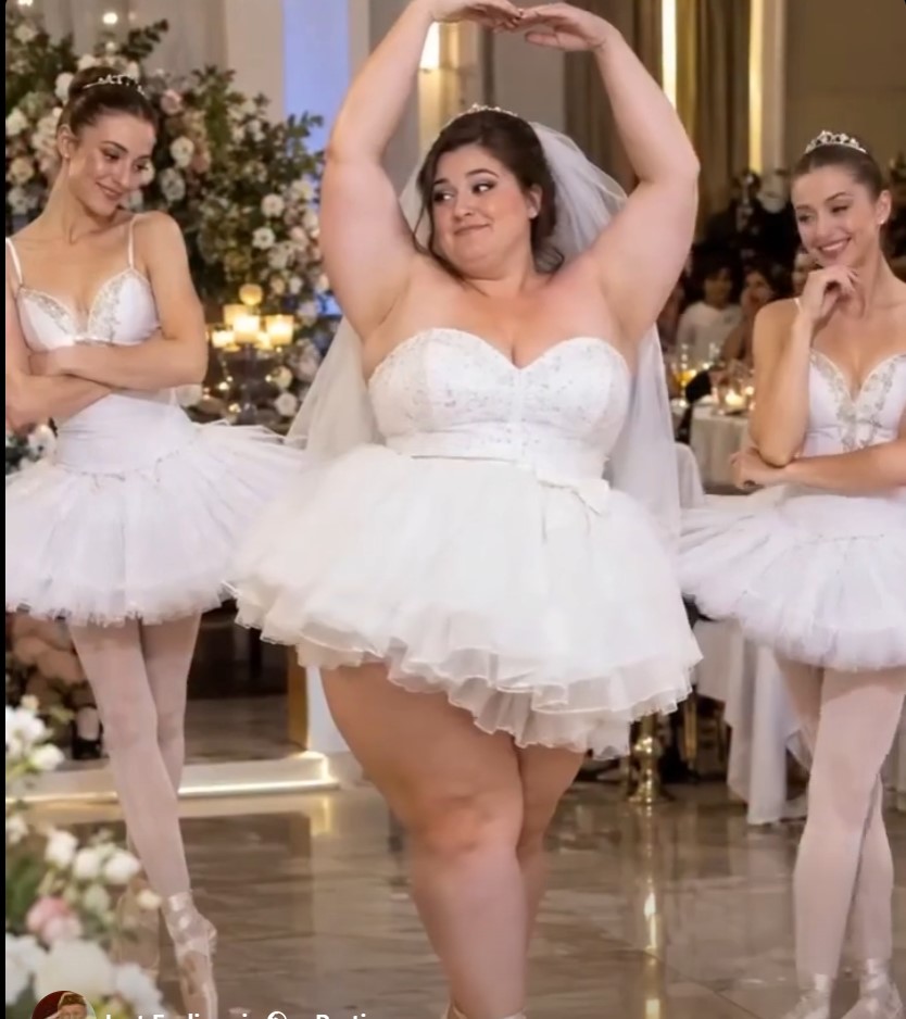 Nevjesta teška 125 kilograma odlučila je zaplesati