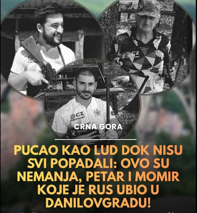 Tragedija u Danilovgradu: Otkriveni identiteti stradalih u krvavom pira koji je potresao region
