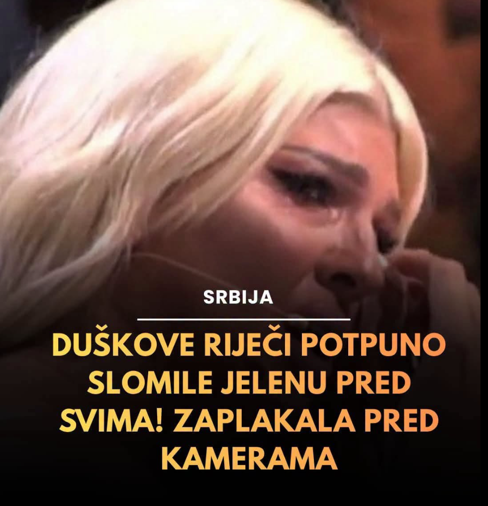 Emotivan trenutak na rođendanu: Duškove riječi rasplakale Jelenu Karleušu pred kamerama