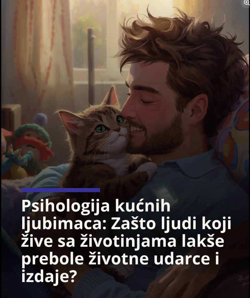Psihologija kućnih ljubimaca: Zašto ljudi koji žive sa životinjama lakše prebole životne udarce i izdaje?