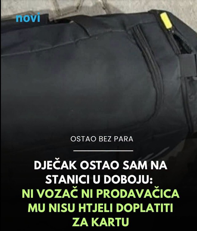 Dječak ostao sam na stanici u Doboju: Ni vozač ni prodavačica mu nisu htjeli doplatiti za kartu