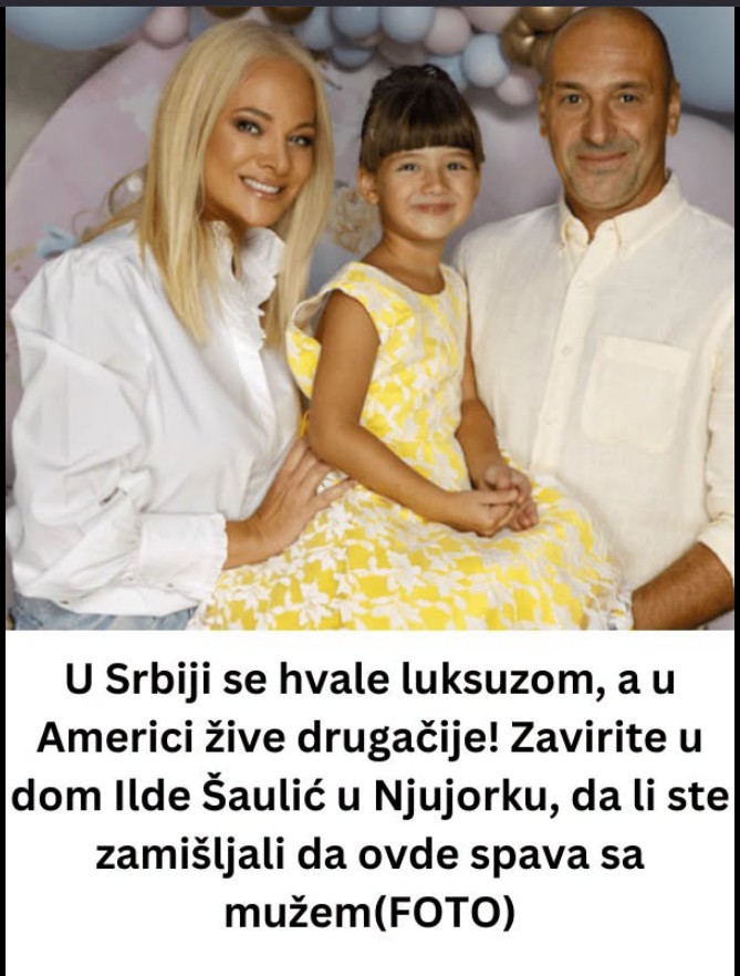 U Srbiji se hvale luksuzom, a u Americi žive drugačije! Zavirite u dom Ilde Šaulić u Njujorku, da li ste zamišljali da ovde spava sa mužem(FOTO)