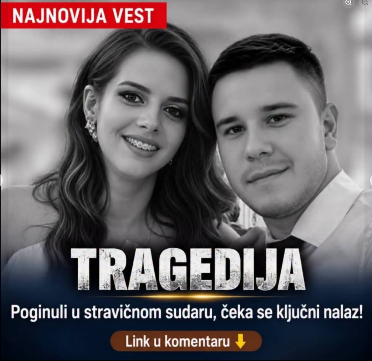 Treći put odloženo suđenje za smrt Filipa i Jovane: Čeka se veštačenje alkoholemije
