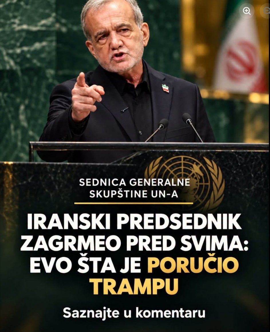 Pezeškijan u UN oštro odgovorio Trampu: „Iran je spreman za dijalog, ali neće prihvatiti jezik sile“