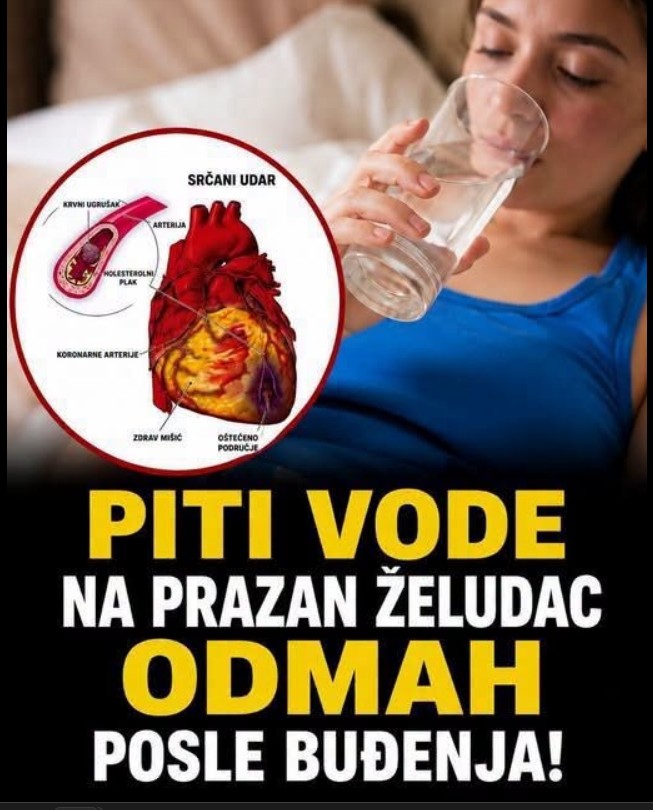 Da li je čaša vode odmah nakon buđenja zaista korisna? Evo šta vaše telo pokušava da vam poruči