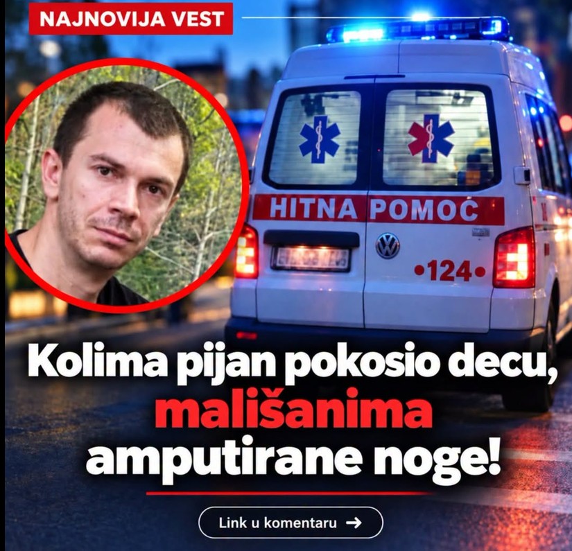 TEŠKA NESREĆA U CAZINU: Troje djece teško povrijeđeno, osumnjičeni vozač predat Tužilaštvu