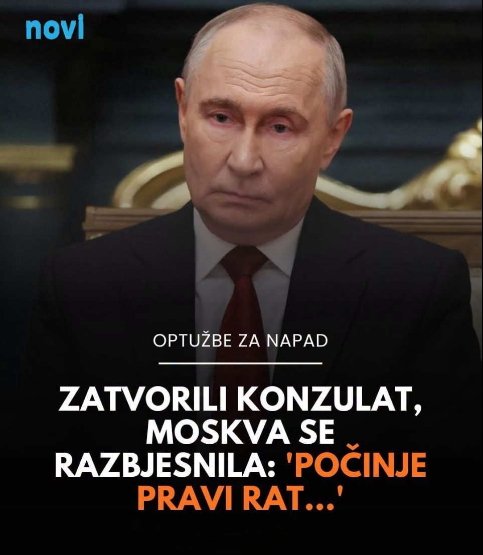Zatvorili konzulat, Moskva se razbjesnila: ‘Počinje pravi rat…’