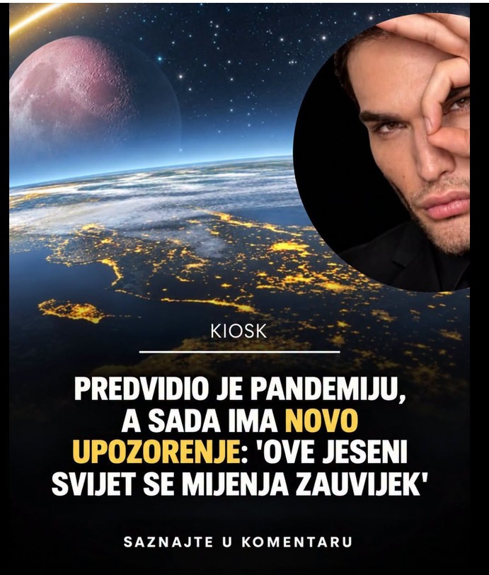 “Živi Nostradamus” ponovo upozorava na velike potrese u svetu: Ovo su njegove prognoze za 2026. godinu