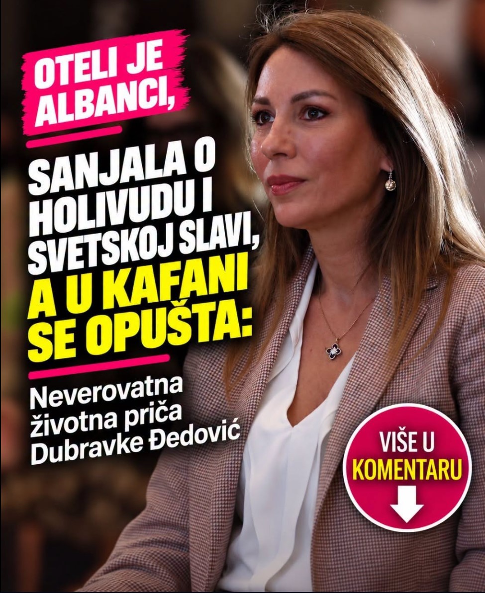 OTELI JE ALBANCI, SANJALA O HOLIVUDU I SVETSKOJ SLAVI, A U KAFANI SE OPÚŠTA: Neverovatna životna priča Dubravke Đedović