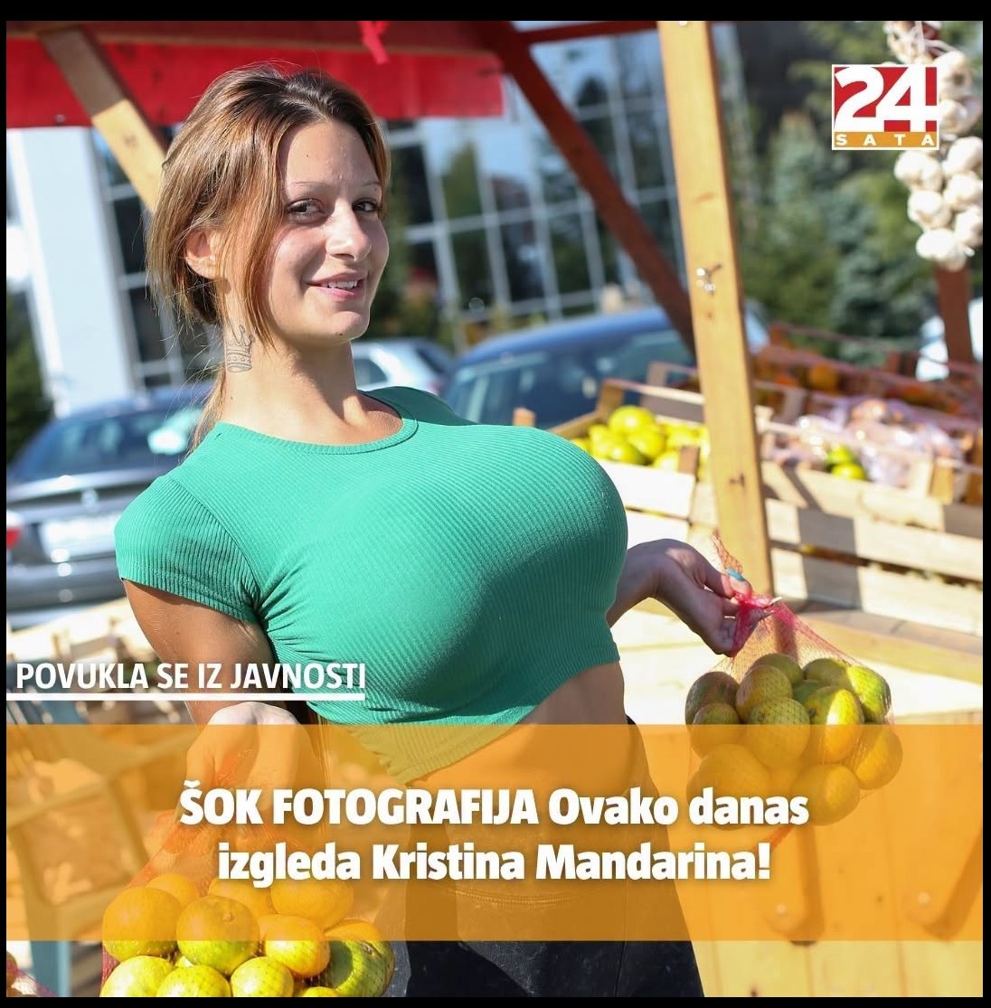 PREPOZNAJETE LI JE? Kristina Mandarina nekada je prodavala mandarine, a danas živi daleko od Hrvatske