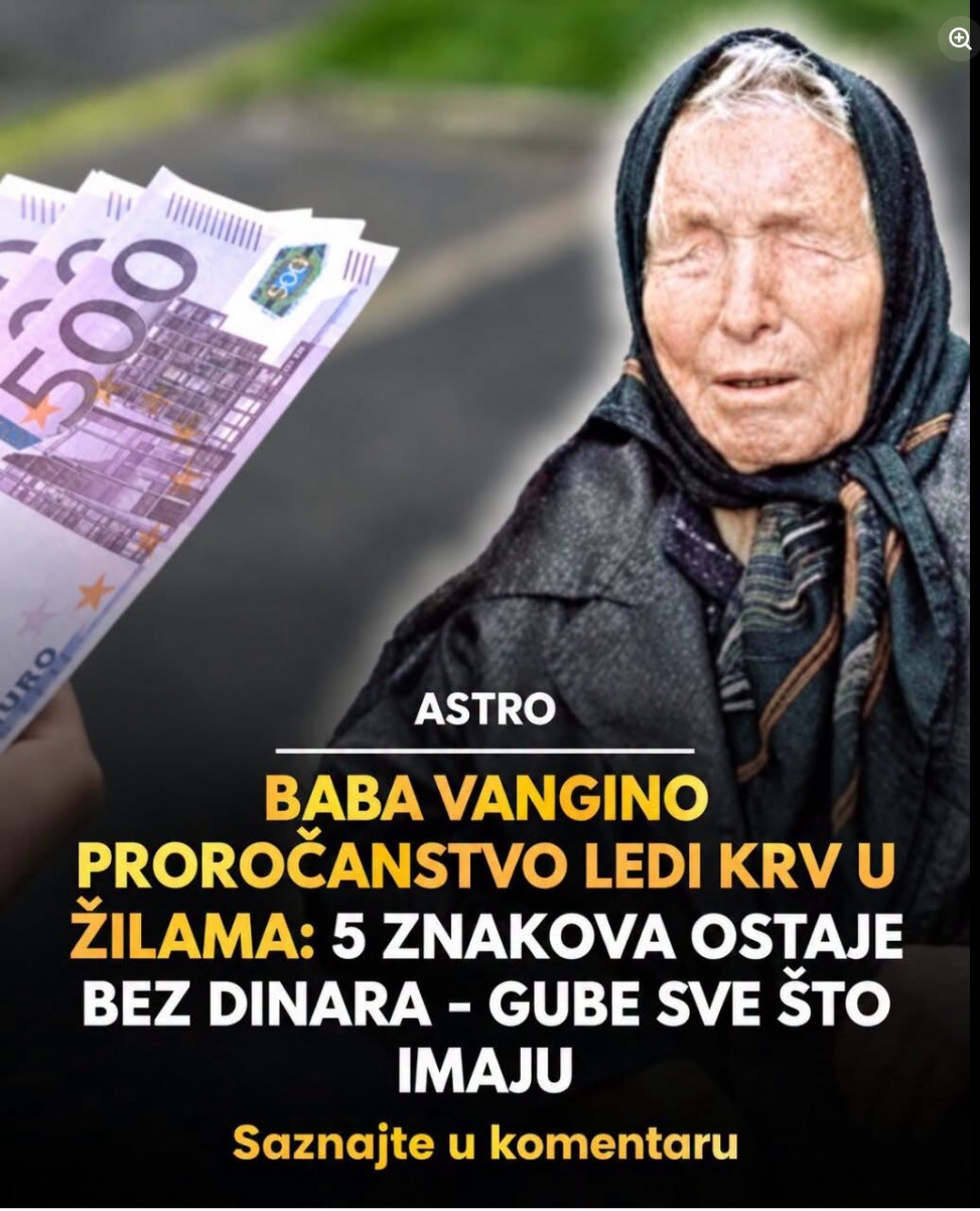Baba Vangi se pripisuje predviđanje o nestanku novca: Pet znakova bi teško prihvatilo trgovinu „brojevima“