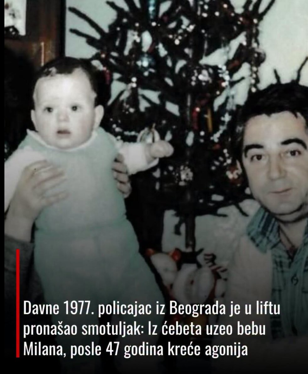 Davne 1977. policajac iz Beograda je u liftu pronašao smotuljak: Iz ćebeta uzeo bebu Milana, posle 47 godina kreće agonija