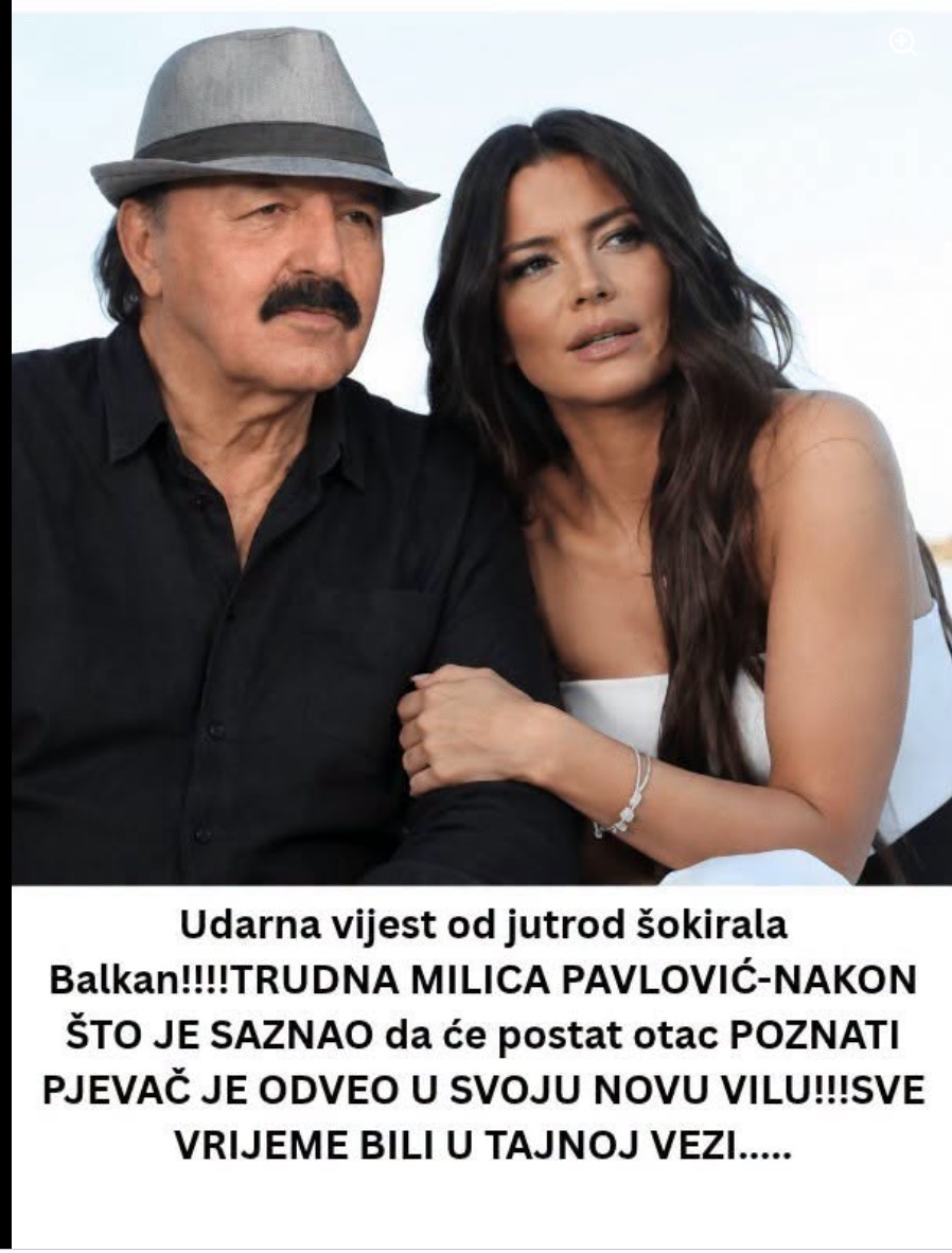 Šokantna vijest potresla Balkan: Trudna Milica Pavlović nakon što je saznala