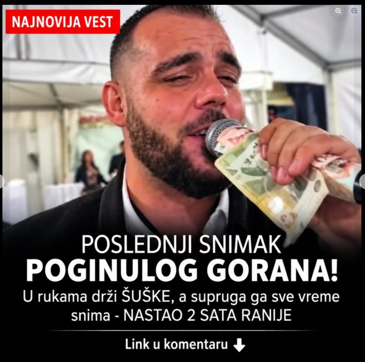 Goran Maksimović poginuo u saobraćajnoj nesreći: Supruga ga snimila samo dva sata pre tragedije