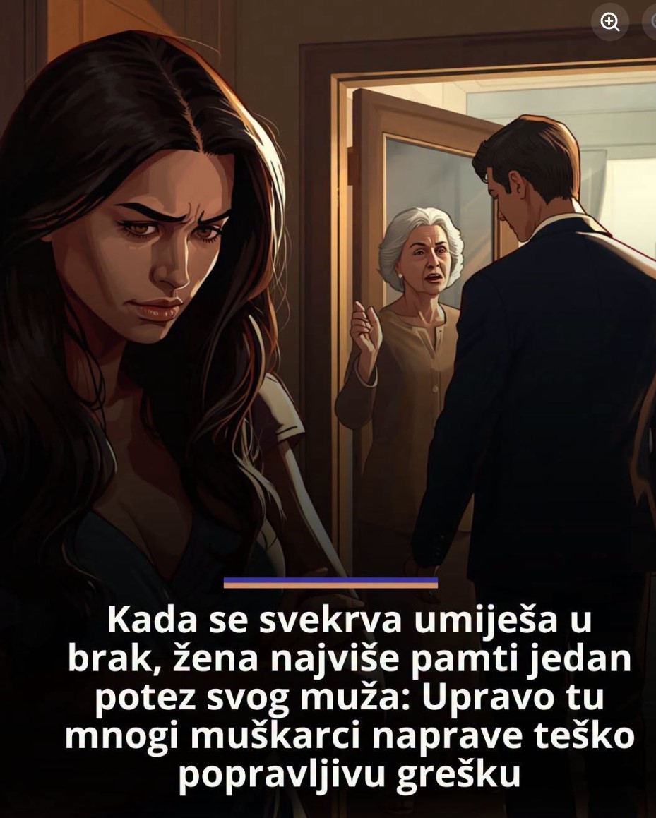Kada se svekrva umiješa u brak, žena najviše pamti jedan potez svog muža: Upravo tu mnogi muškarci naprave teško popravljivu grešku