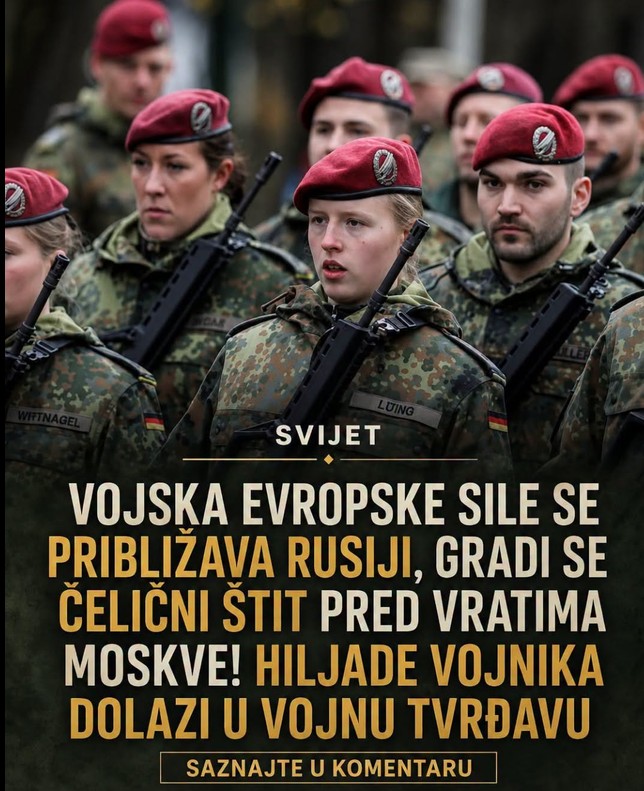 Vojska evropske sile se približava Rusiji: Gradi se ČELIČNI ŠTIT pred vratima Moskve!