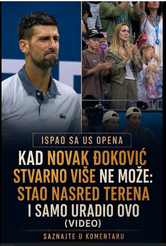 NOVAK ĐOKOVIĆ OVO NIJE DOŽIVEO DUŽE OD 20 GODINA! U Njujorku mu se nikada nije dogodilo, podatak je neverovatan!