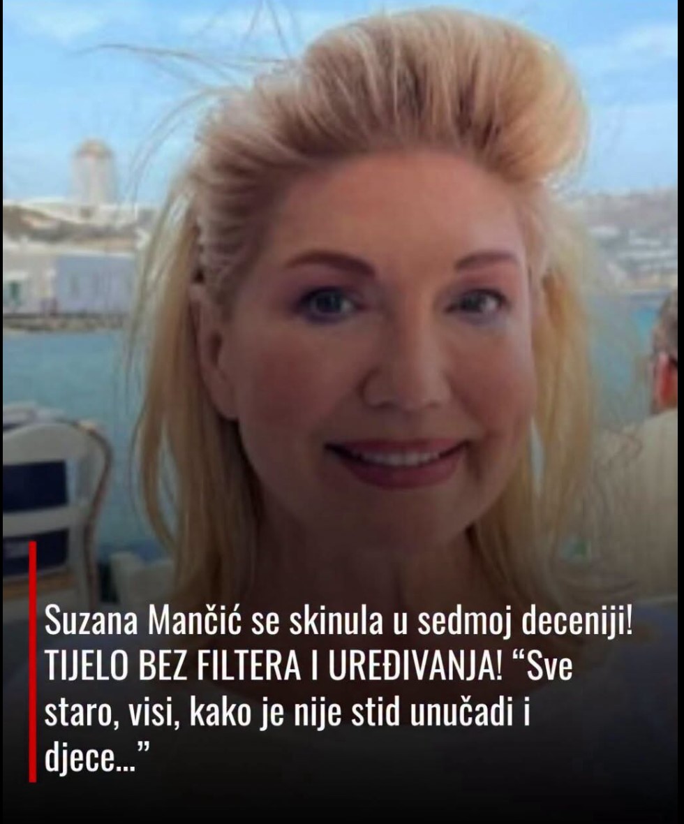 LOTO DEVOJKA U SEDMOJ DECENIJI POKAZALA SVOJE OBLINE! Suzana Mančić u kupaćem kostimu oduzima dah (FOTO)