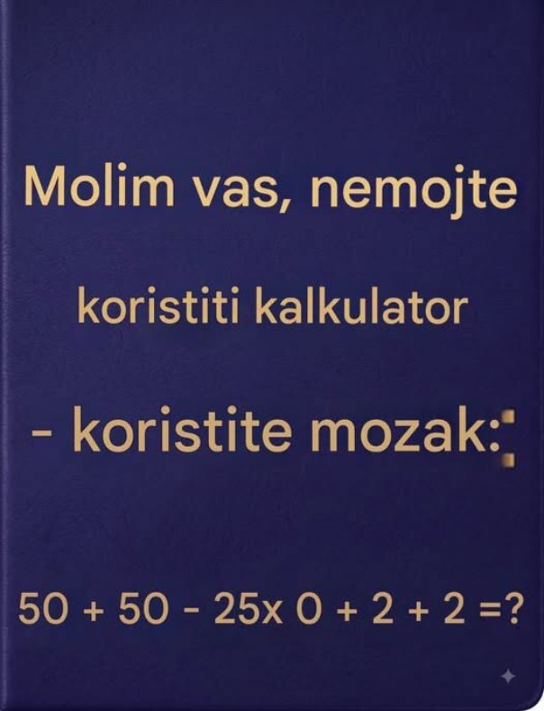 Zadatak koji je zbunio hiljade ljudi: Da li možete da rešite ovu jednačinu bez greške? September 15, 2026 dan