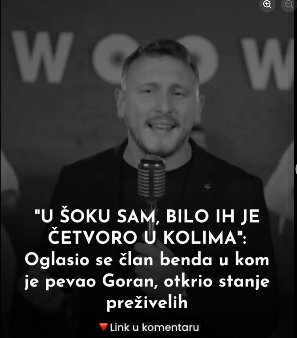 POGINUO PEVAČ GORAN MAKSIMOVIĆ (26): Novi detalji teške saobraćajne nesreće kod Šapca