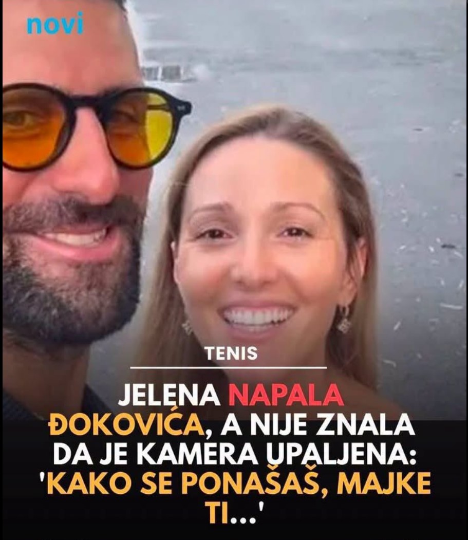 Snimak Jelene i Novaka privukao pažnju javnosti: Jedna njena rečenica posebno se izdvojila