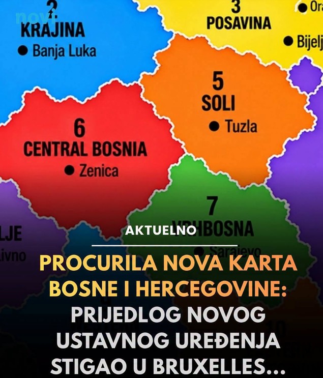 Austrijski ekonomista predložio novo uređenje BiH: Ukidanje entiteta i formiranje 10 saveznih država