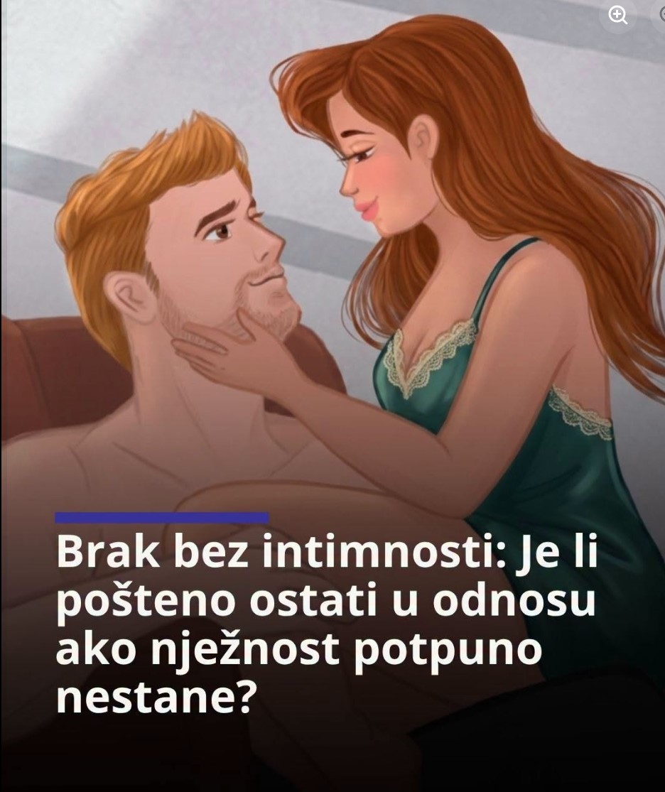 Brak bez intimnosti: Je li pošteno ostati u odnosu ako nježnost potpuno nestane?