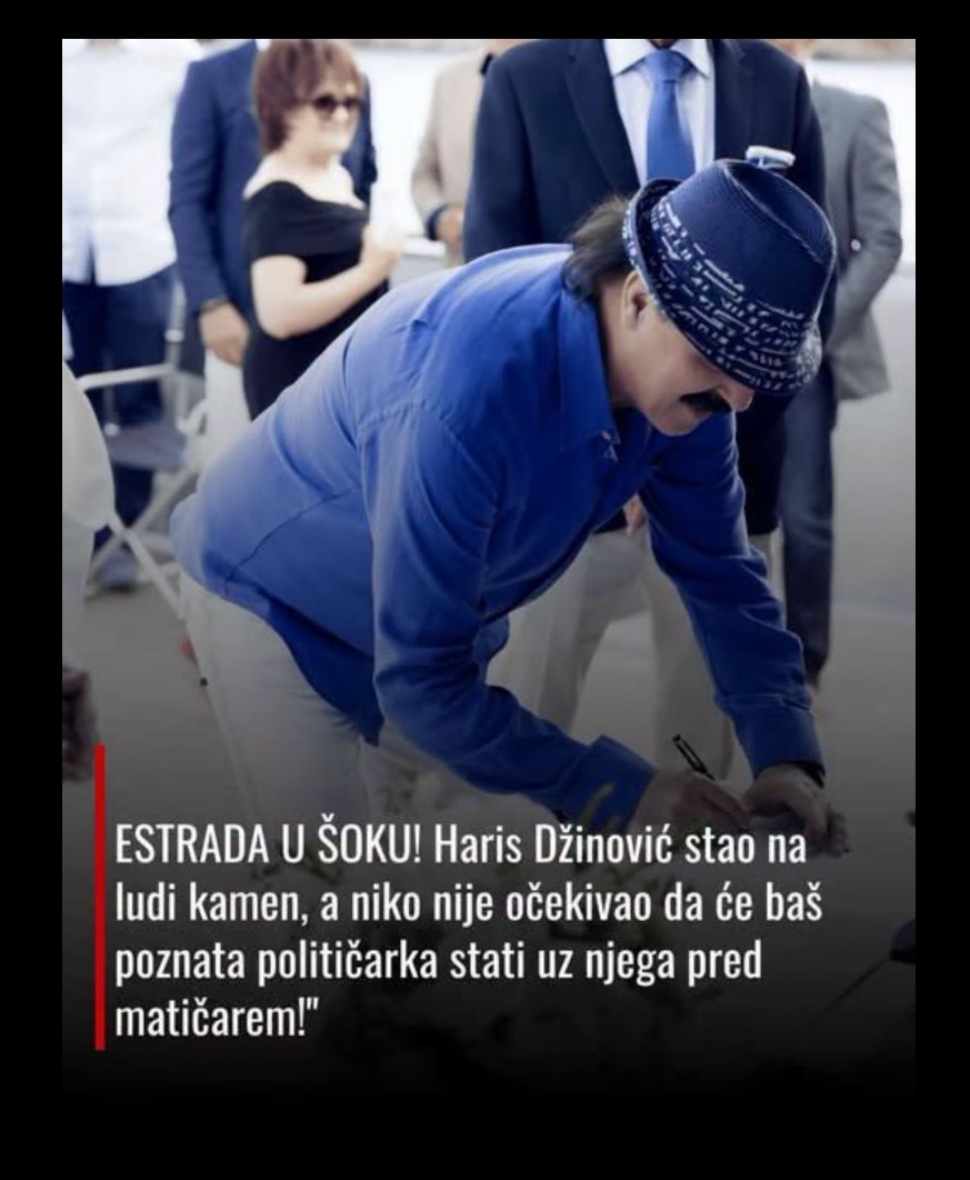 Mediji bruje o Harisu Džinoviću: Navodi o tajnom vjenčanju izazvali brojne reakcije