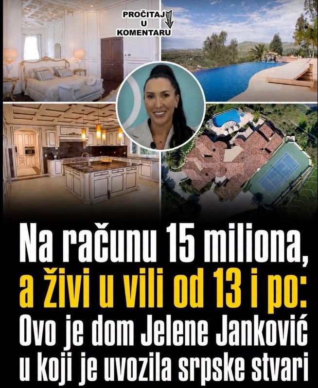 Jelena Janković ima 15 miliona na računu, a ima vilu od 13: Evo gdje je nestala slavna srpska teniserka