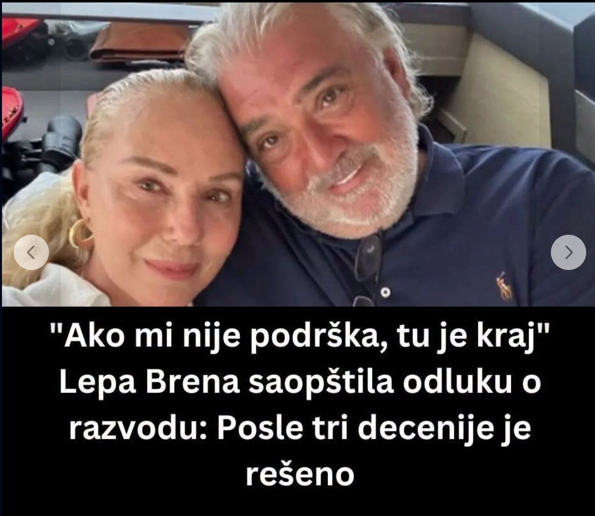 Lepa Brena otvoreno o braku sa Bobom Živojinovićem: Izjava o razvodu i granicama u odnosu koja se i dalje citira