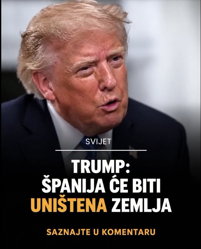 Tramp upozorio da bi Španija mogla postati „uništena zemlja“ zbog migrantske krize u Seuti