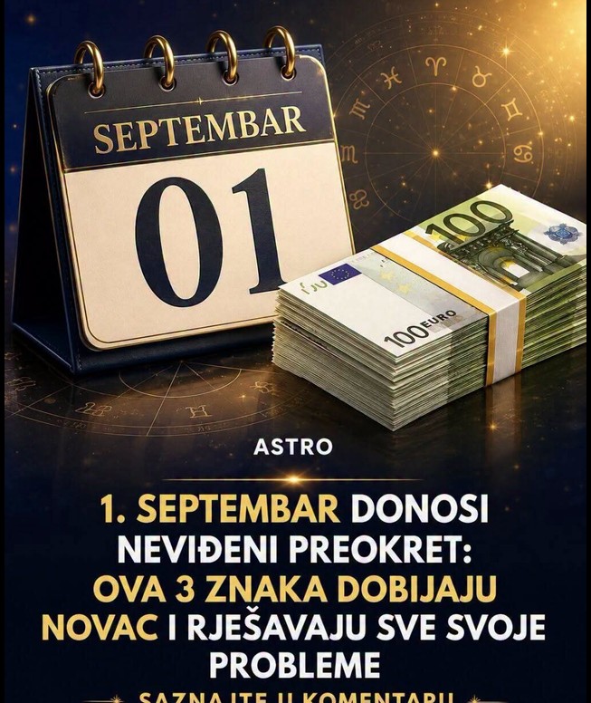 Veliki finansijski preokret od 1. septembra: Ova tri znaka konačno izlaze iz teškog perioda