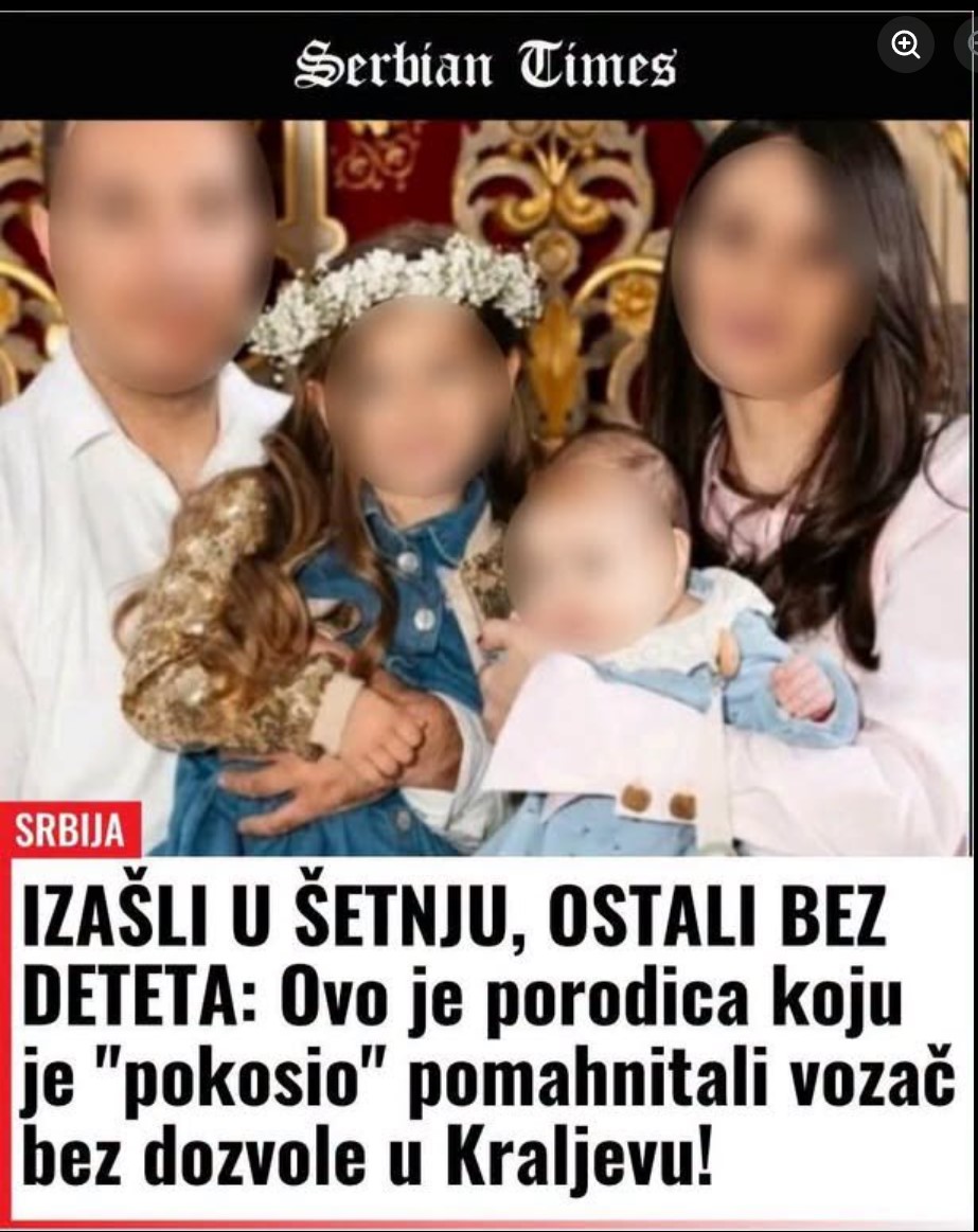 Tragedija u Kraljevu: Petogodišnja devojčica stradala u saobraćajnoj nesreći
