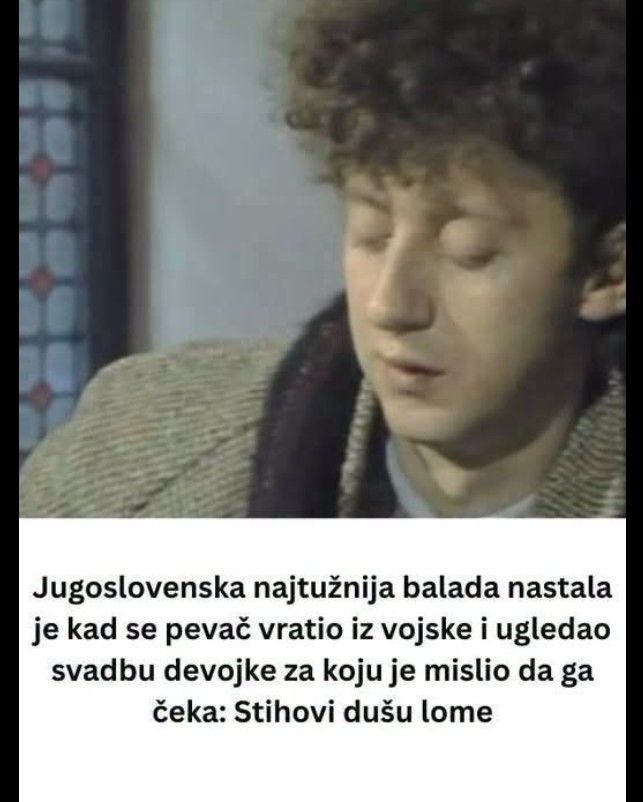 Jedna od najemotivnijih balada bivše Jugoslavije: priča koja je obilježila generacije