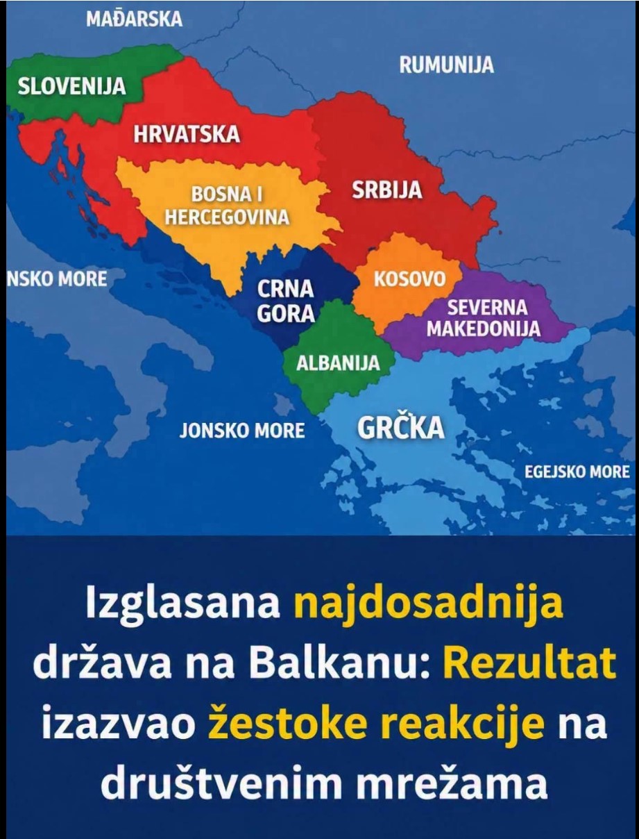Koja je „najdosadnija“ zemlja Balkana? Internet anketa izazvala lavinu reakcija
