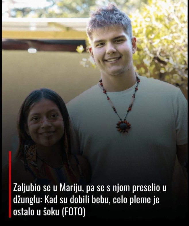 Zaljubio se u Mariju, pa se s njom preselio u džunglu: Kad su dobili bebu, celo pleme je ostalo u šoku (FOTO)