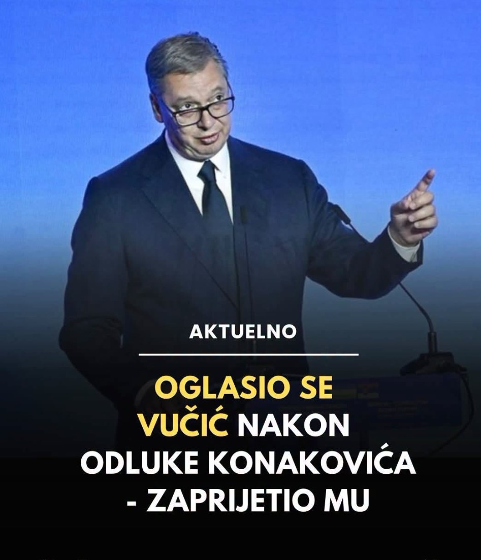 Vučić se oglasio nakon Konakovićeve odluke: „Biće mera reciprociteta, ali polako“