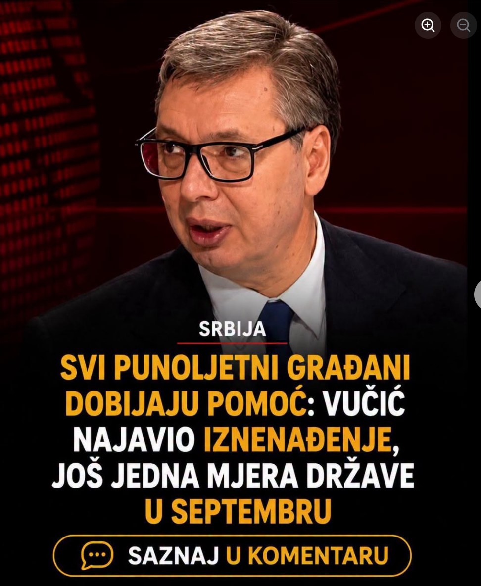 GOTOVO SVAKI GRAĐANIN SE PRIJAVIO: Siniša Mali otkrio detalje o isplati jednokratne pomoći