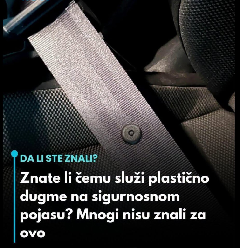 Vozači potpuno iznenađeni ovim otkrićem: Da li znate čemu služi tajno dugme na sigurnosnom pojasu?