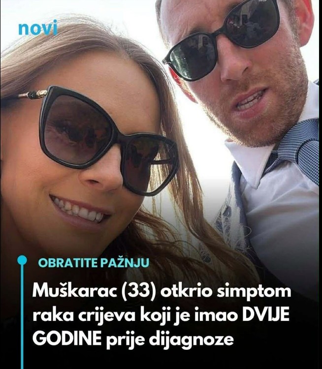 “Kad sam ovo video znao sam da je rak” Muškarac (31) ignorisao važan simptom opake bolesti koja je sve češća kod mladih