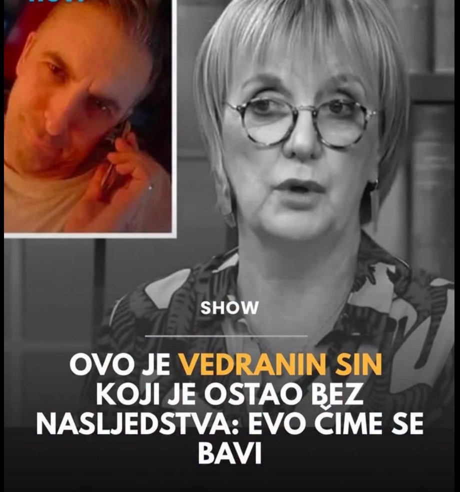 Nakon odlaska Vedrane Rudan u centru pažnje našao se njen sin Slaven: Godinama je bježao od javnosti