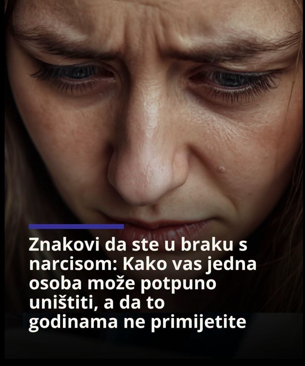 Znakovi da ste u braku s narcisom: Kako vas jedna osoba može potpuno uništiti, a da to godinama ne primijetite
