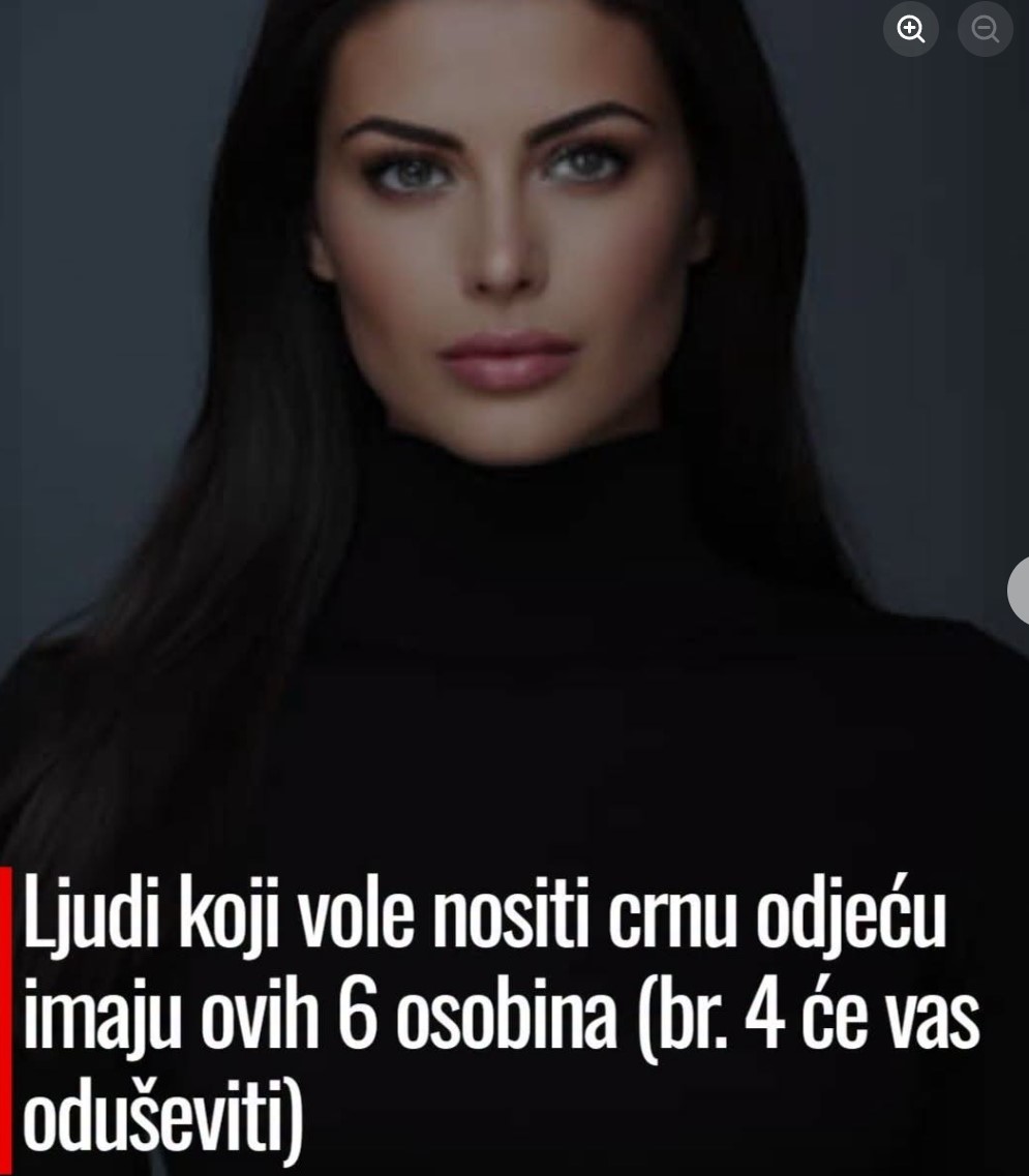 Psihologija modnog izbora: Šta o vašem karakteru otkriva učestalo nošenje crne odeće